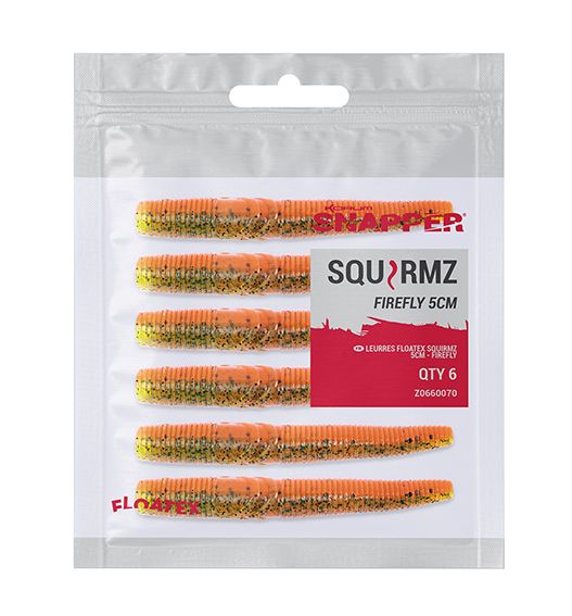 Korum Snapper Floatex Squirmz 7.5cm